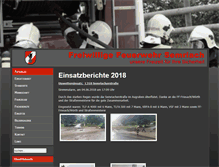 Tablet Screenshot of freiwilligefeuerwehr.semriach.com